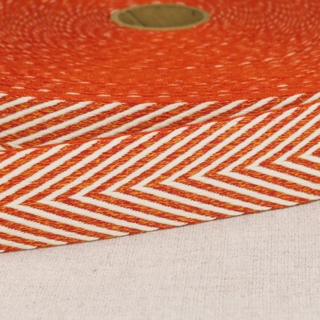 Sangle chinée chevrons