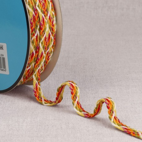 Tresse multicolore pour bracelets