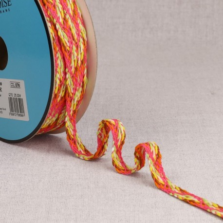 Tresse multicolore pour bracelets