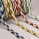 Tresse bicolore losanges