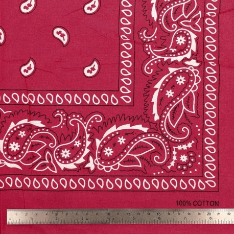 Bandana Rose Foncé