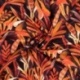 Tissu Voile de Coton Impression Digitale Jungle Rose violet