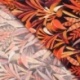Tissu Voile de Coton Impression Digitale Jungle Rose violet