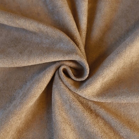 Tissu Suede Suedine Lourde Beige 380g/m²