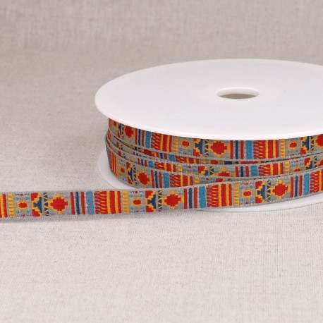 Galon jacquard incas