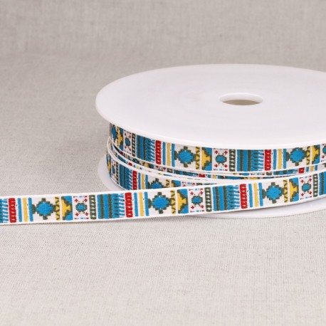 Galon jacquard incas