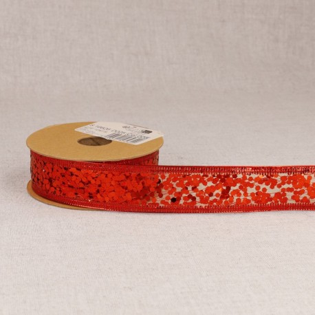 Ruban laitonné paillettes