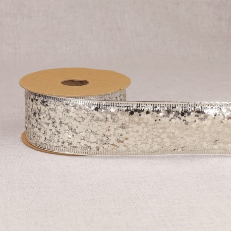 Ruban laitonné paillettes