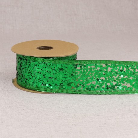Ruban laitonné paillettes