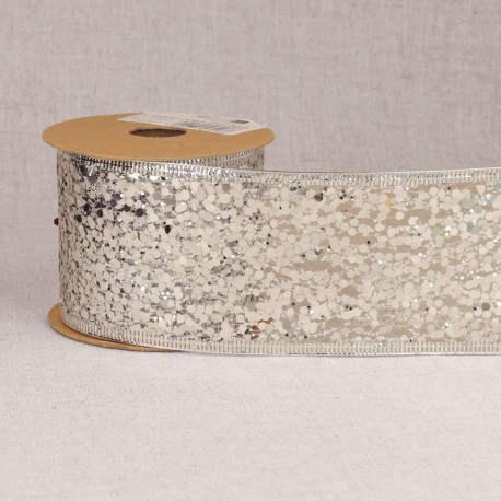 Ruban laitonné paillettes