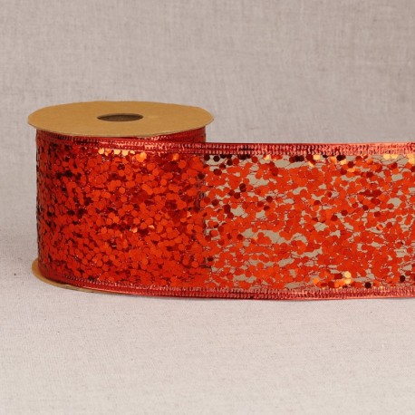 Ruban laitonné paillettes