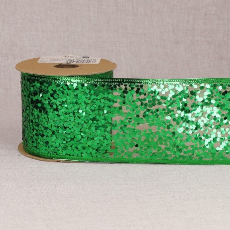 Ruban laitonné paillettes
