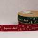 Ruban velours joyeux noel