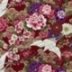 Tissu Coton Imprimé Tanuri Rouge Foil