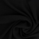 Tissu Gabardine Viscose Polyester Uni Noir 