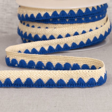 Tresse pre pliée zig zag