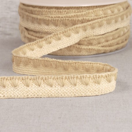 Tresse pre pliée zig zag