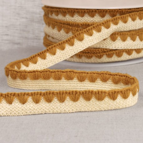 Tresse pre pliée zig zag
