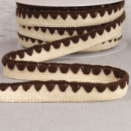 Tresse pre pliée zig zag