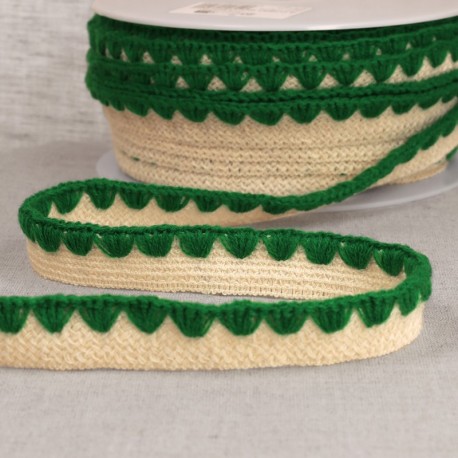 Tresse pre pliée zig zag