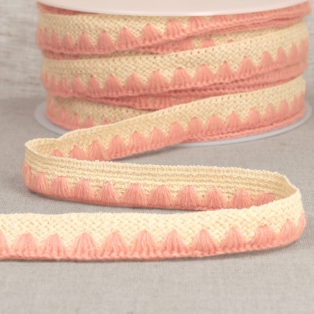 Tresse pre pliée zig zag
