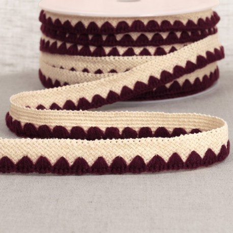 Tresse pre pliée zig zag