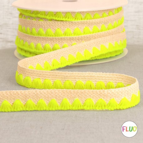 Tresse pre pliée zig zag