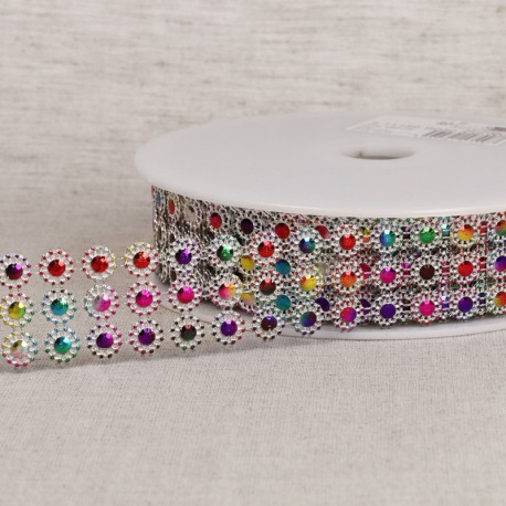 Galon paillettes 3 rangs