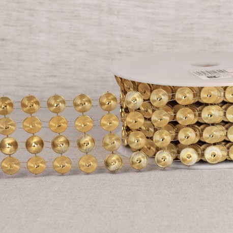 Galon paillettes 4 rangs