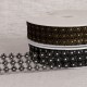 Galon paillettes 3 rangs