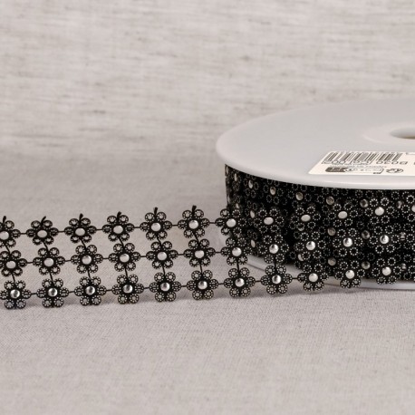 Galon paillettes 3 rangs