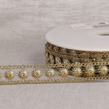 Galon paillettes 1 rang