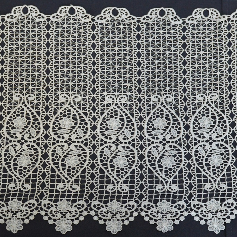 Brise Bise Macramé Hauteur 60cm Charme Ecru
