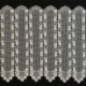 Brise Bise Macramé Hauteur 120cm Fleur Ecru