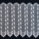 Brise Bise Macramé Hauteur 60cm Fleur Blanc