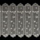 Brise Bise Macramé Hauteur 90cm Coeur Ecru