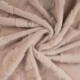 Tissu Fausse Fourrure Imprimé Fleur Sable 