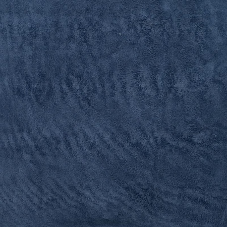 Tissu Bambounette 2 Bleu Denim