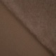 Tissu Veloutine Uni Camel taupe 