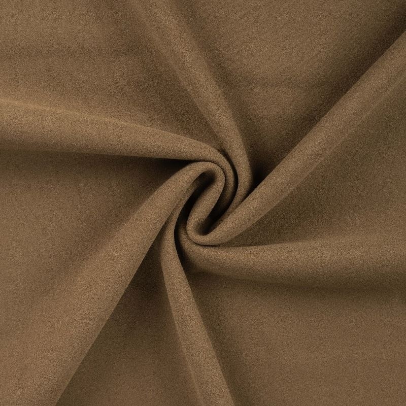 Tissu Caban Uni Kaki