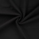 Tissu Caban Uni Noir 