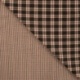 Tissu Polyviscose Reversible Imprimé Camel noir 