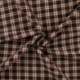 Tissu Polyviscose Reversible Imprimé Camel noir 