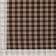 Tissu Polyviscose Reversible Imprimé Camel noir 