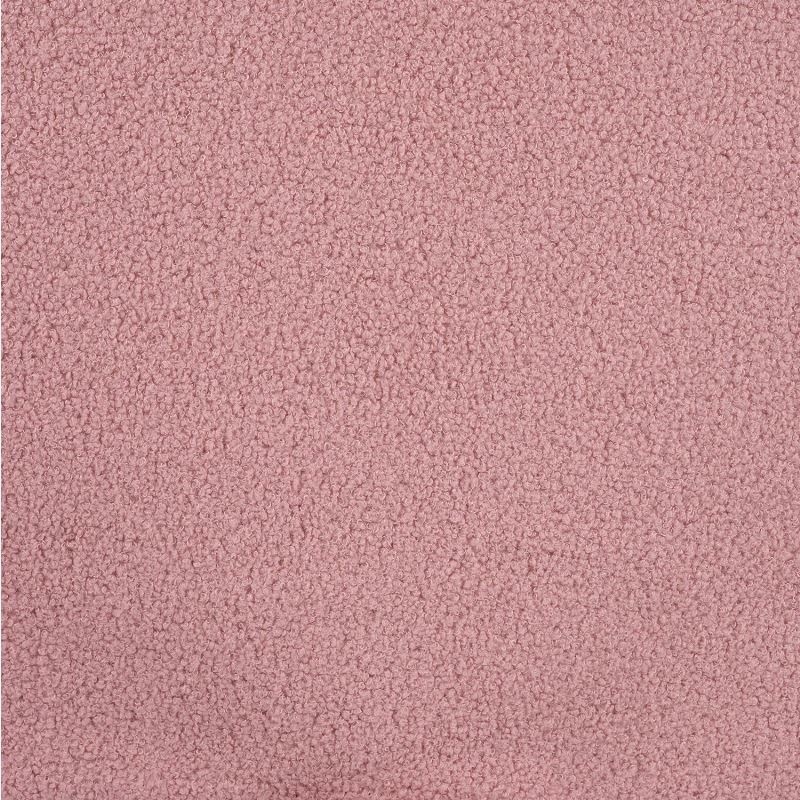 Tissu Bouclette Teddy Uni Vieux Rose 