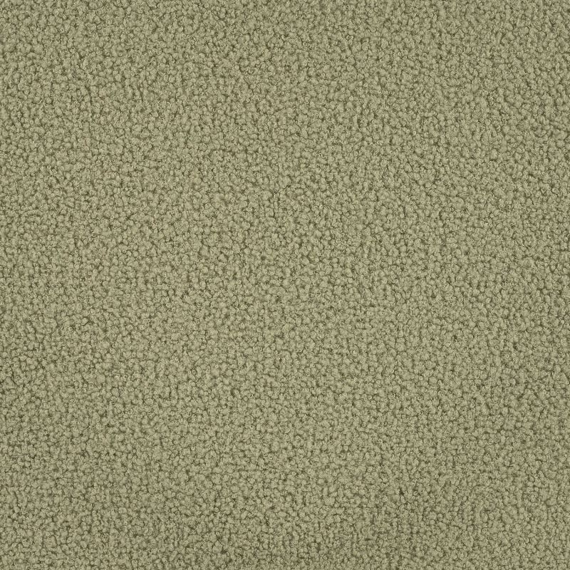 Tissu Bouclette Teddy Uni Kaki Clair 