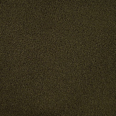 Tissu Bouclette Teddy Uni Kaki 