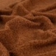 Tissu Bouclette Teddy Uni Cognac 
