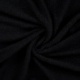Tissu Bouclette Teddy Uni Noir