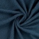 Tissu Bouclette Teddy Uni Bleu Denim
